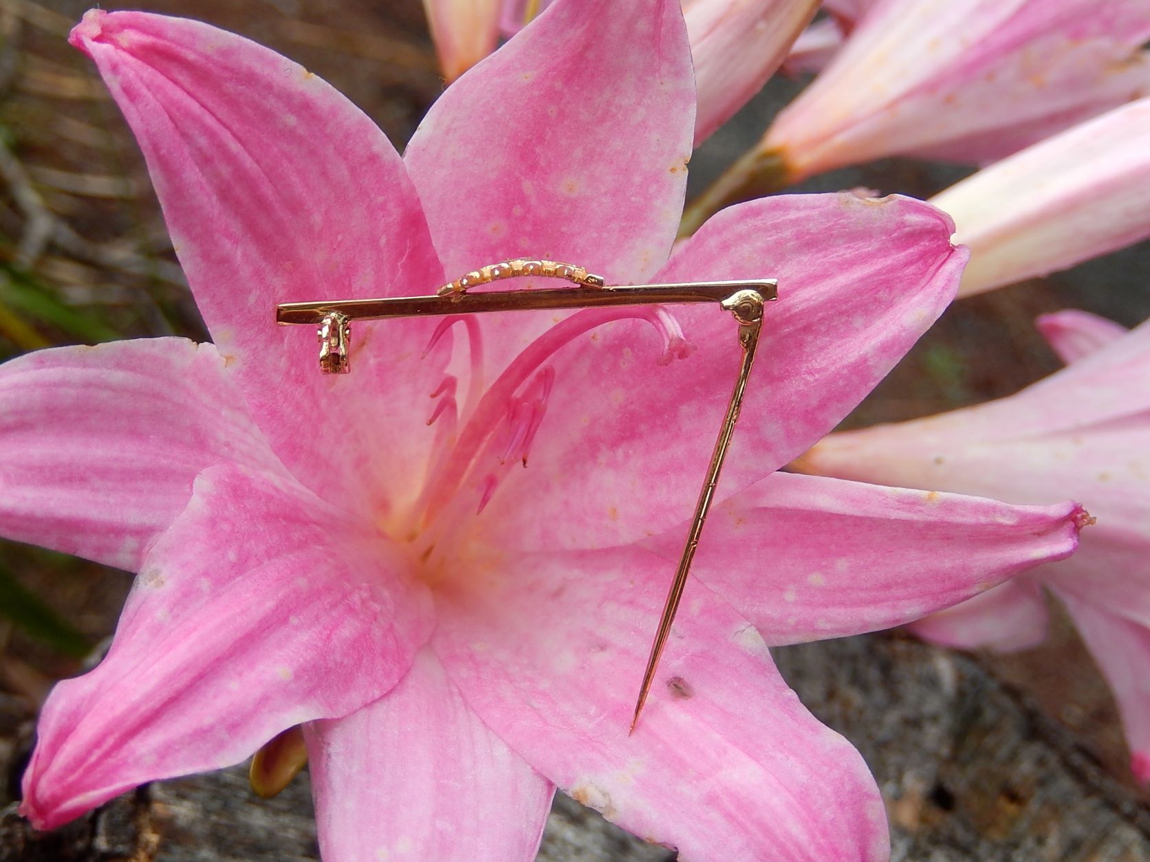 Diamond Brooch in 9ct