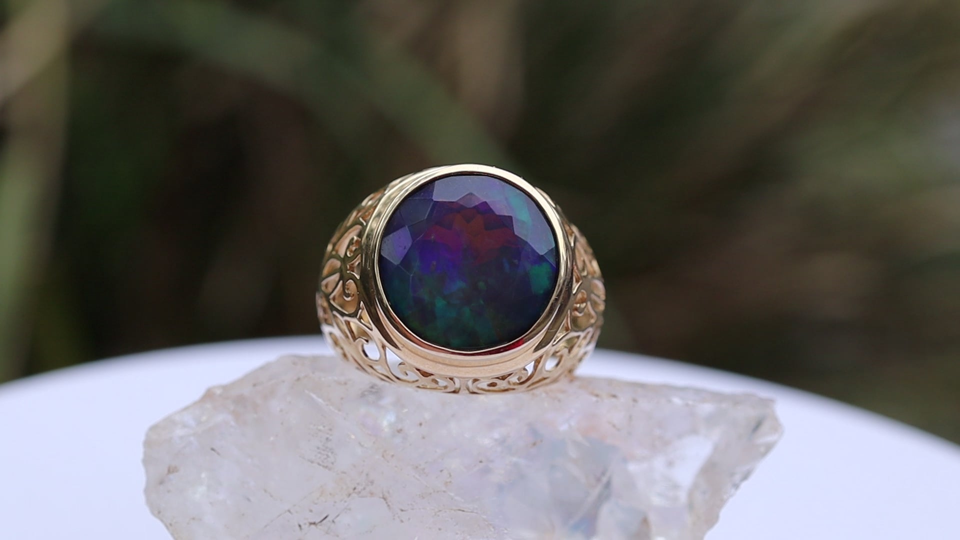 Opal in 14ct Gold Ring