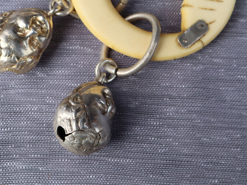 Antique Baby Rattle.  Chester 1895