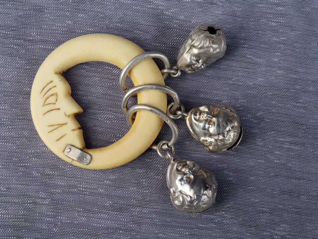 Antique Baby Rattle.  Chester 1895