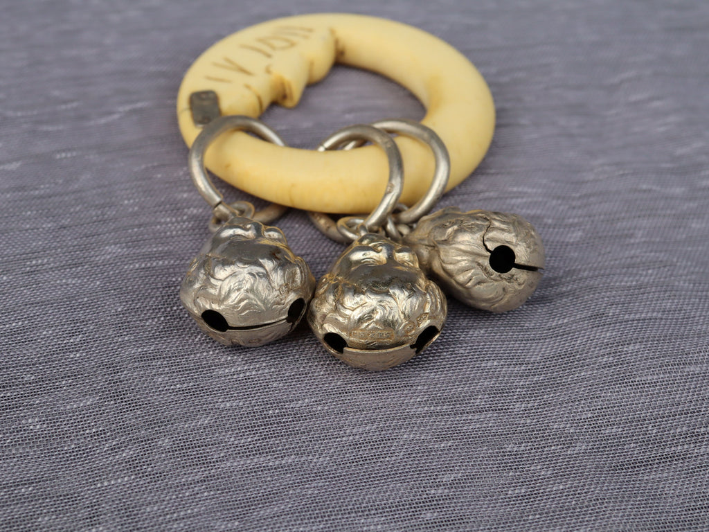 Antique Baby Rattle.  Chester 1895