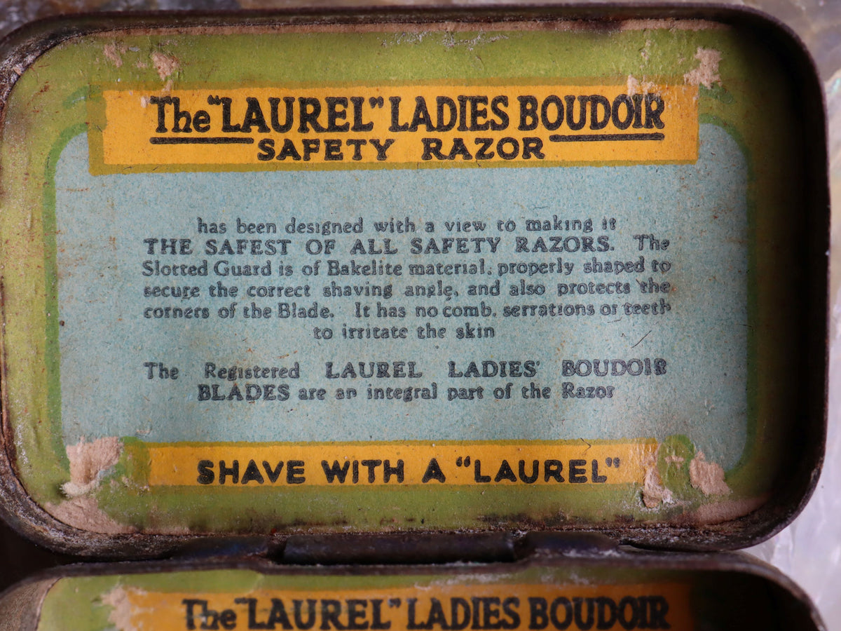 The Laurel Ladies Safety Boudoir Razor c.1920