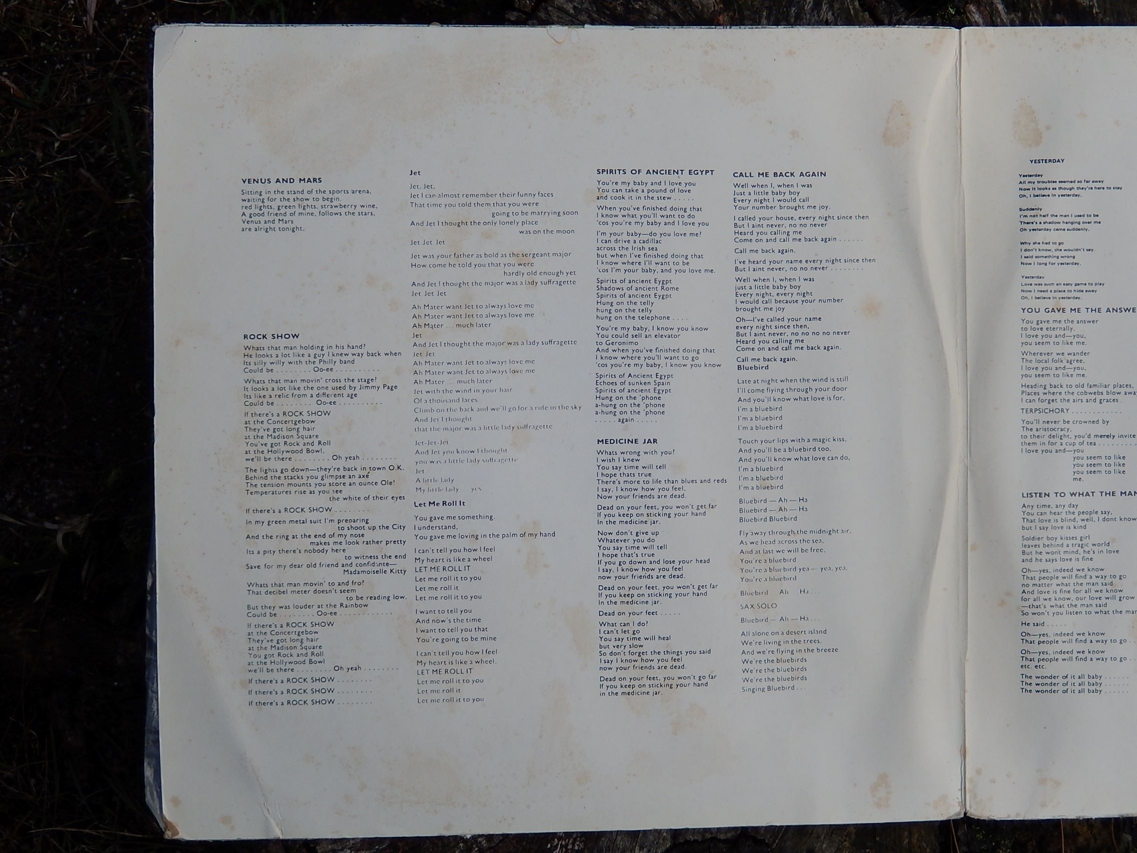 Jen Sheng 'Wings Over America' LP Set