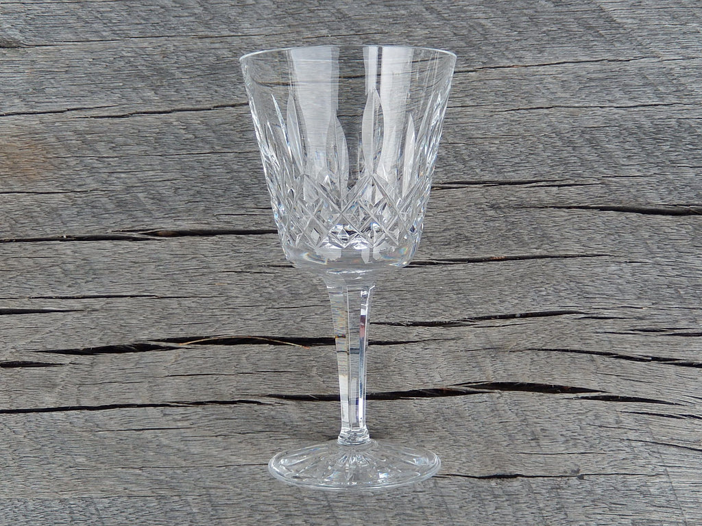 Waterford Crystal Lismore Pattern Set of Six Wine Glasses