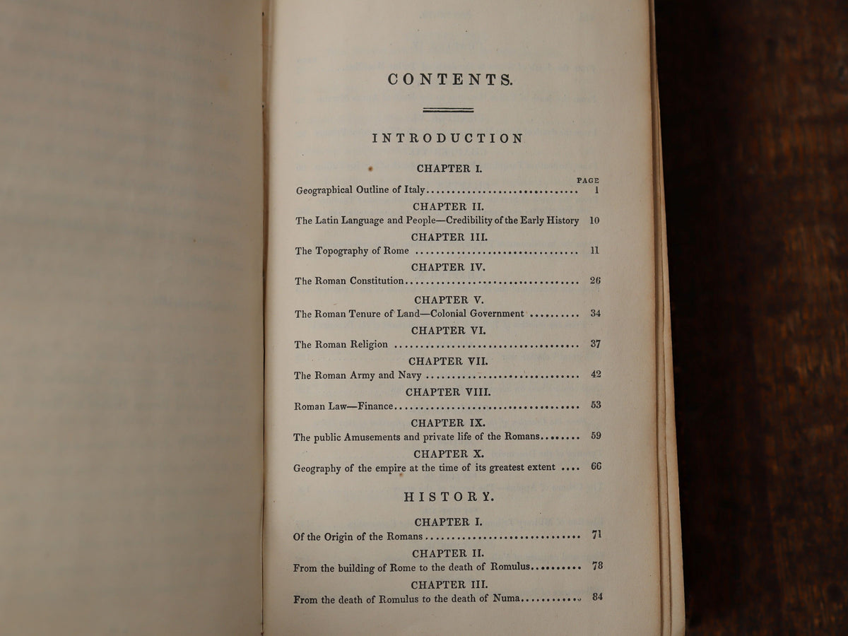 Whittaker's History of Rome 1851