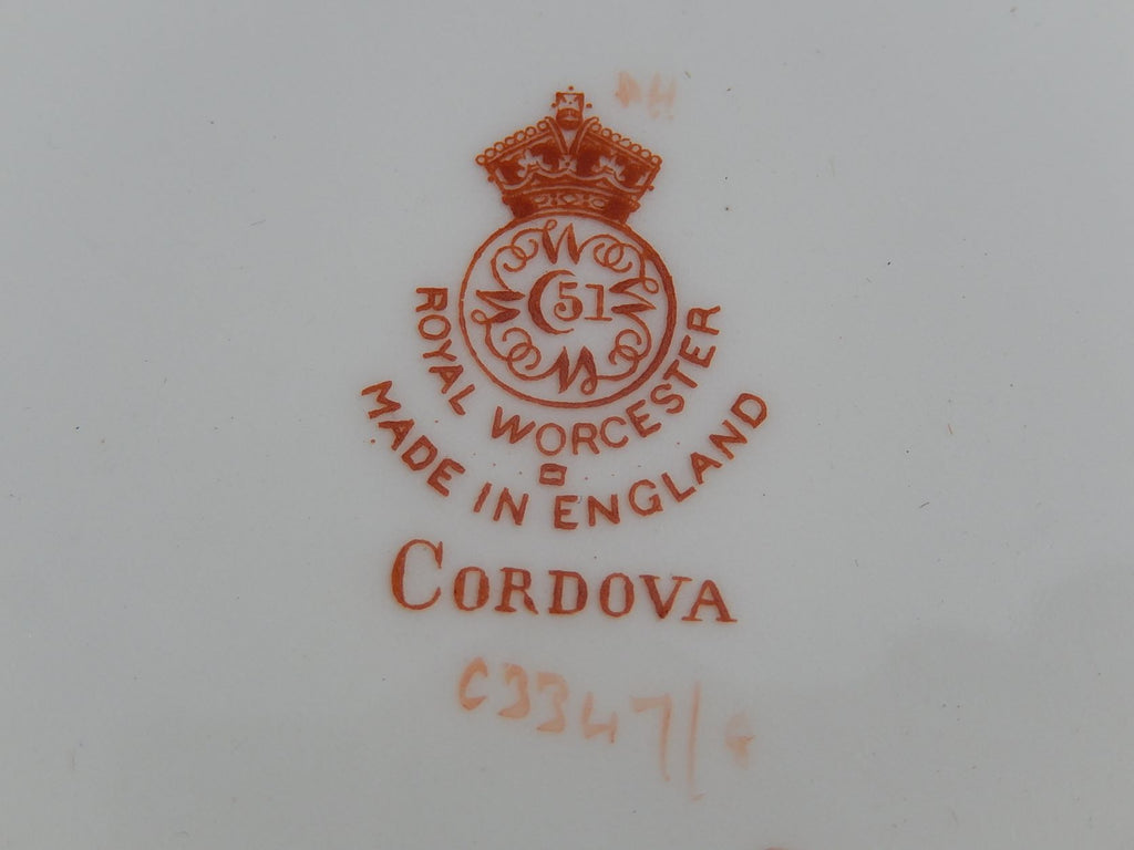 Royal Worcester Plate 1928
