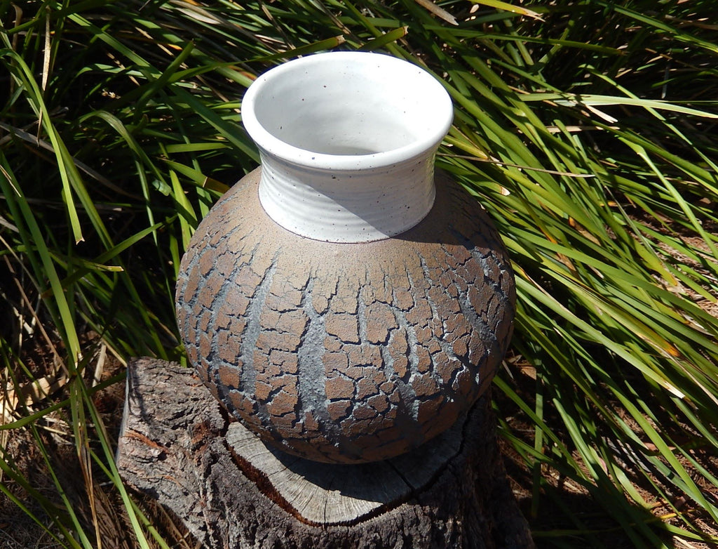 Craftsman Pottery Vase by Rynne Tanton