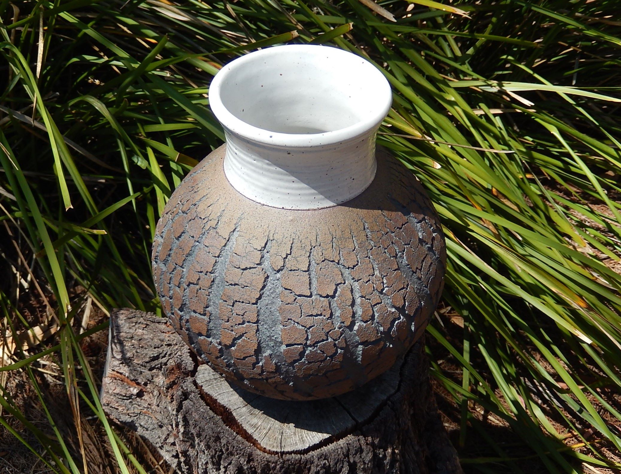 Craftsman Pottery Vase by Rynne Tanton