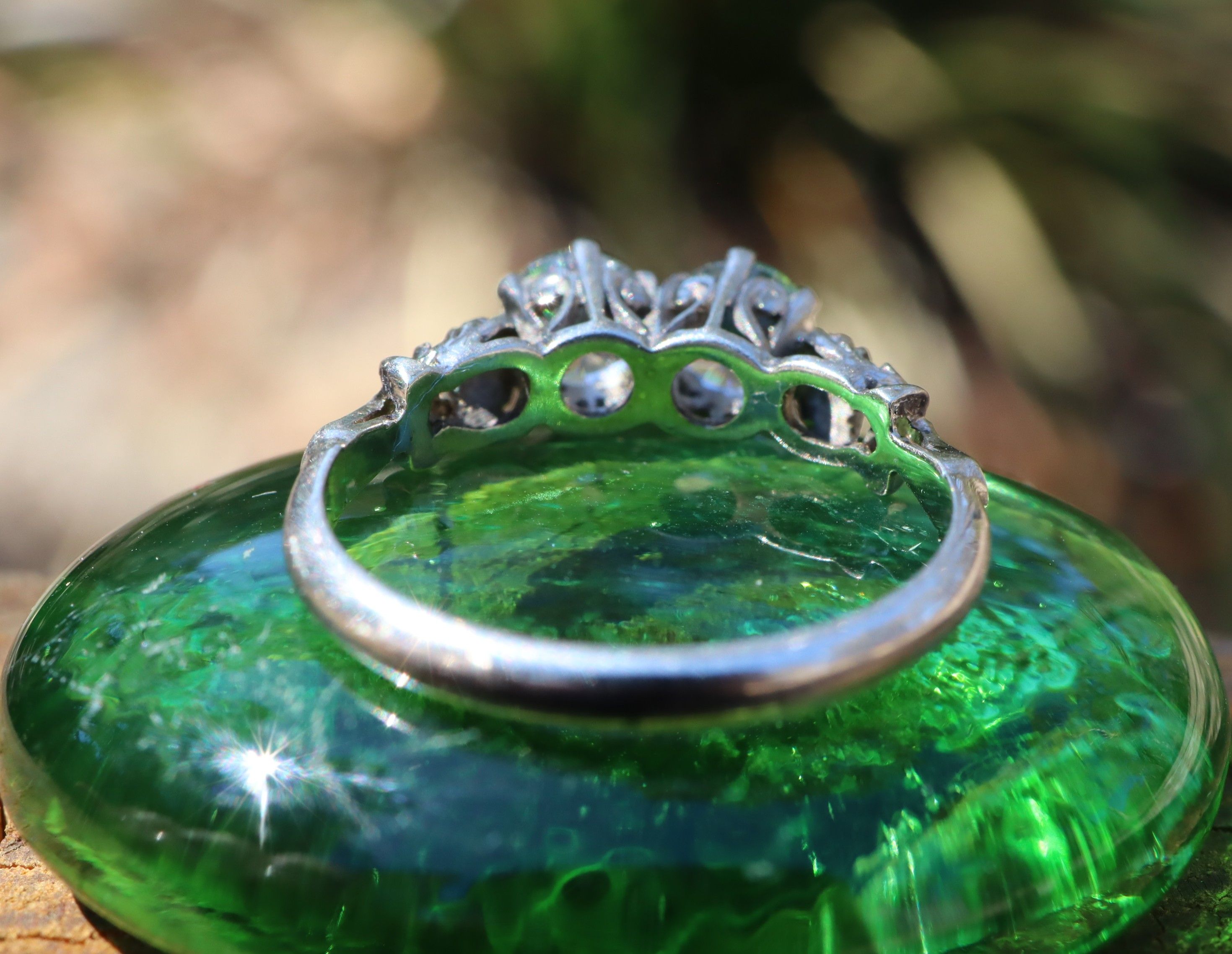 Sapphire Toi et Moi Ring in 9ct Gold