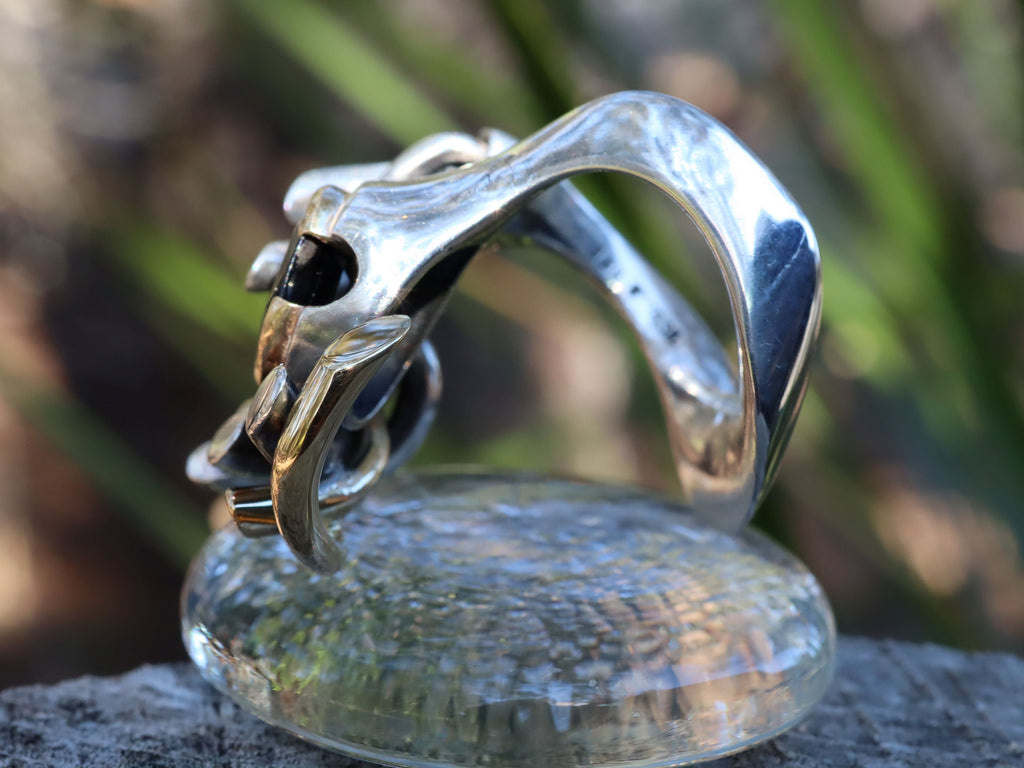 Australian Sapphire in 18ct and Sterling
