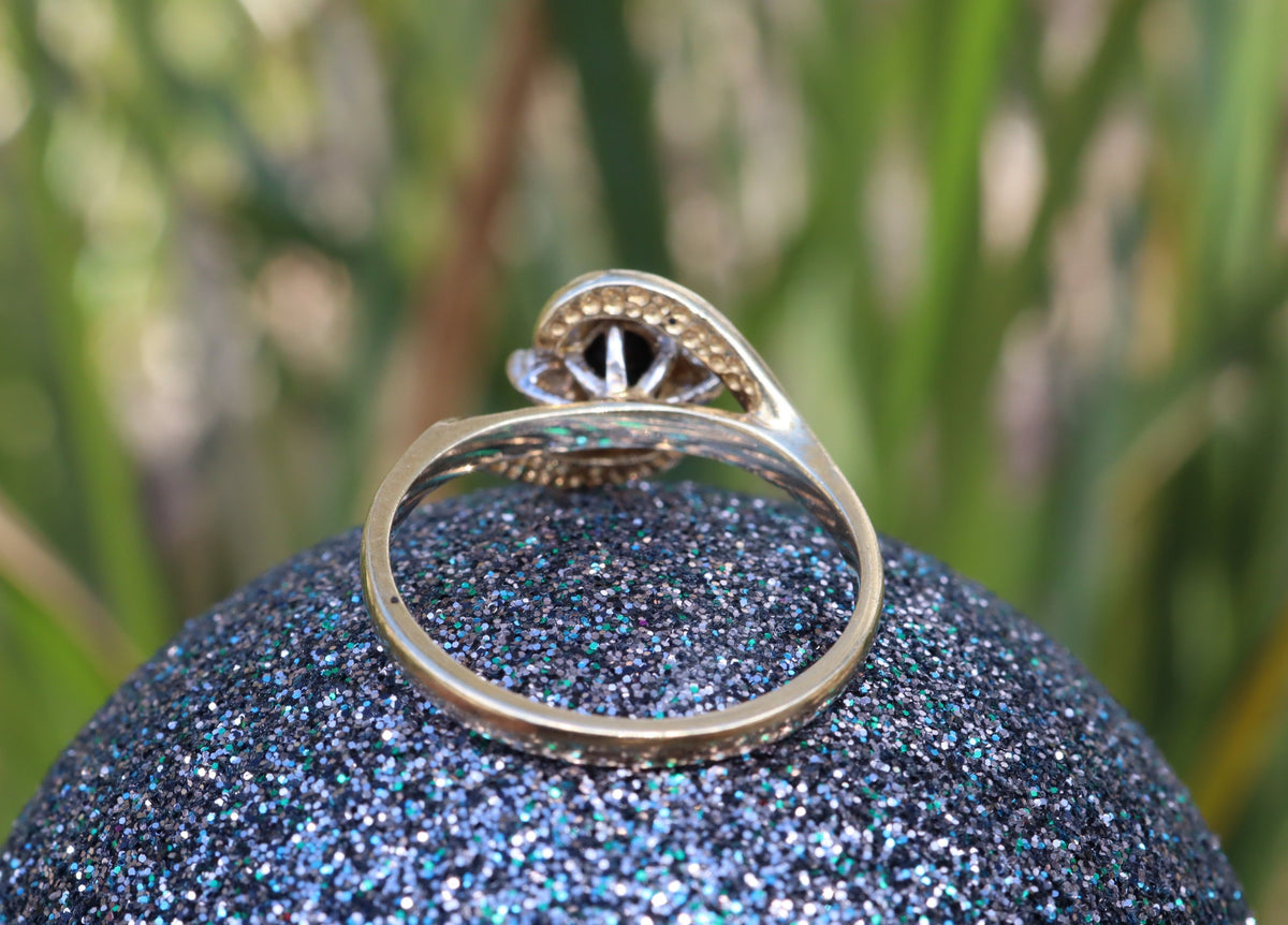 Sapphire and Diamond Ring in 9ct