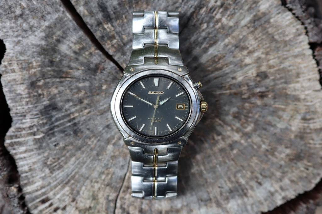 Seiko Kinetic 100m Watch