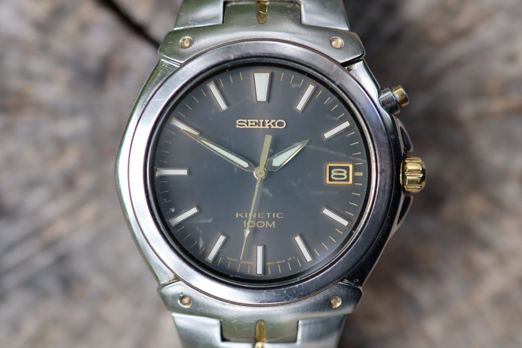 Seiko Kinetic 100m Watch