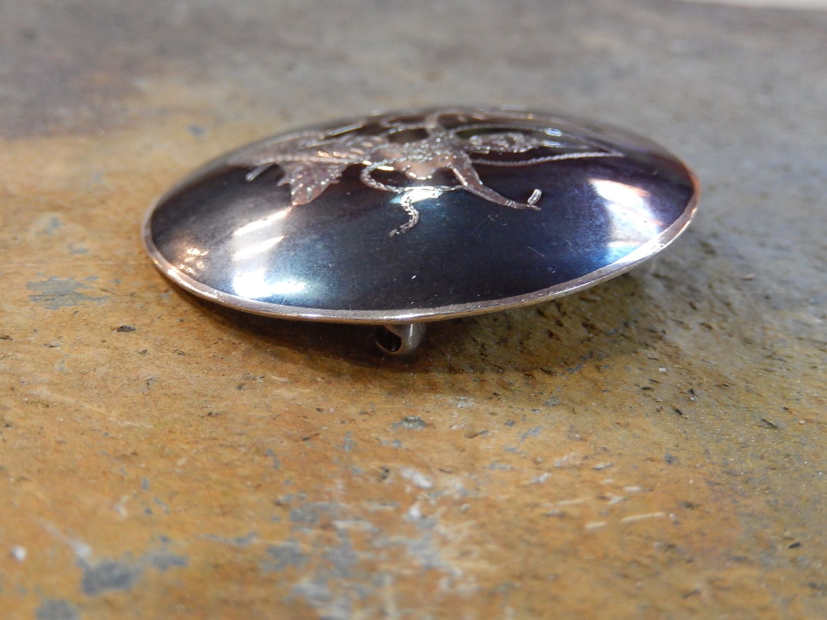Siam Sterling Brooch