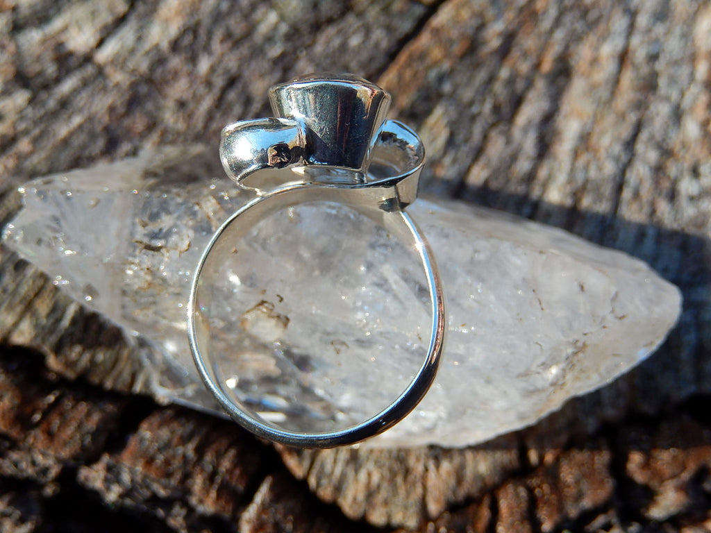 Tasmanian Smokey Quartz Ring in Sterling Silver