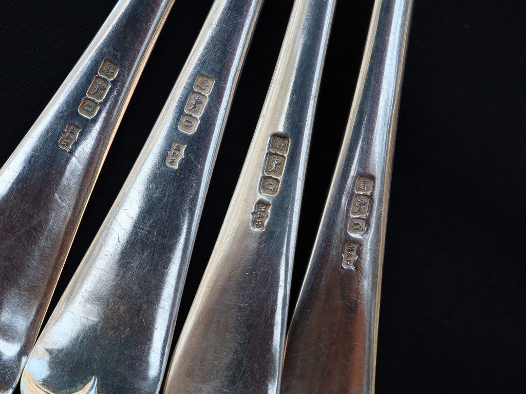 Set of 6 Sterling Silver Tablespoons