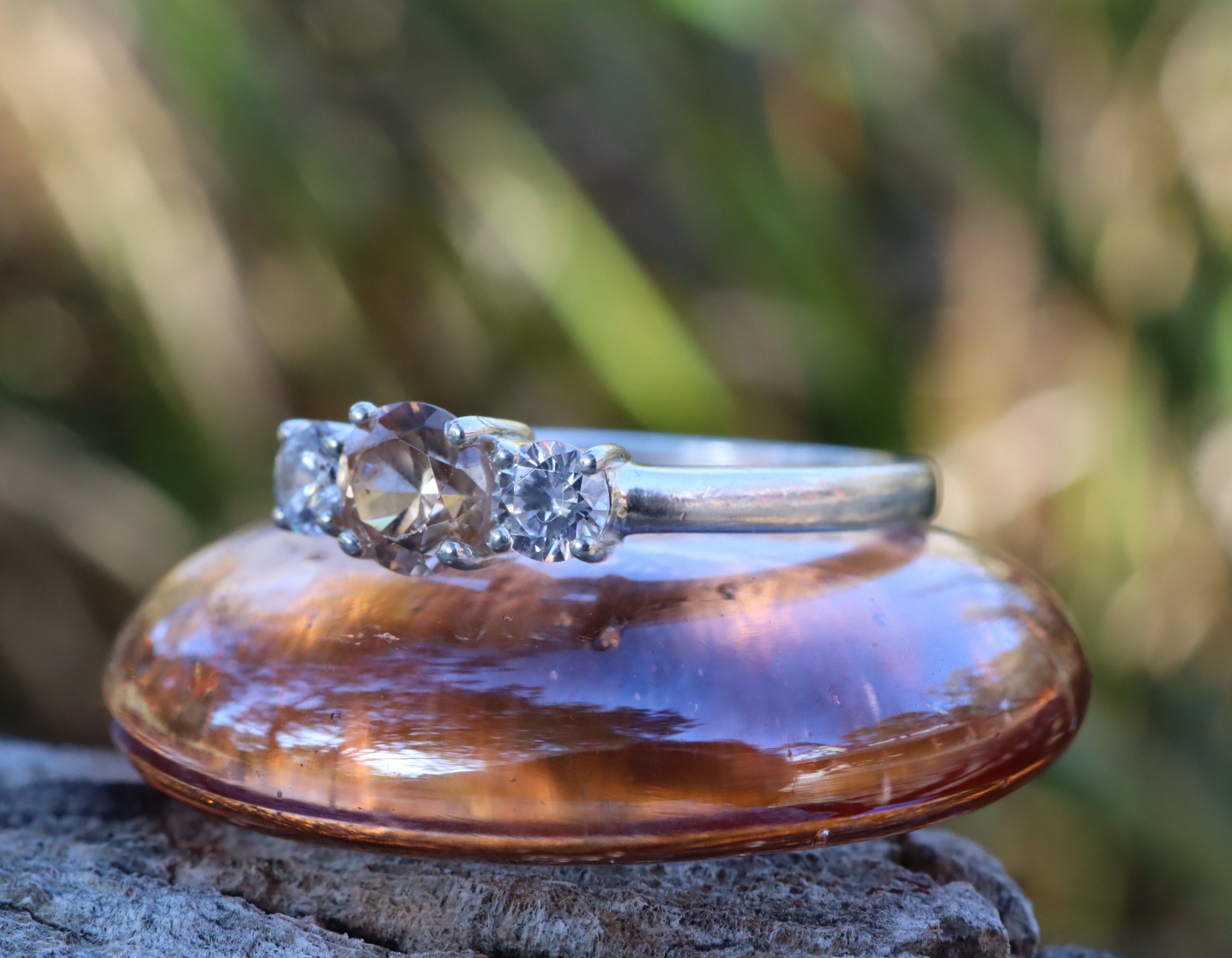 Sterling Silver Trilogy Ring