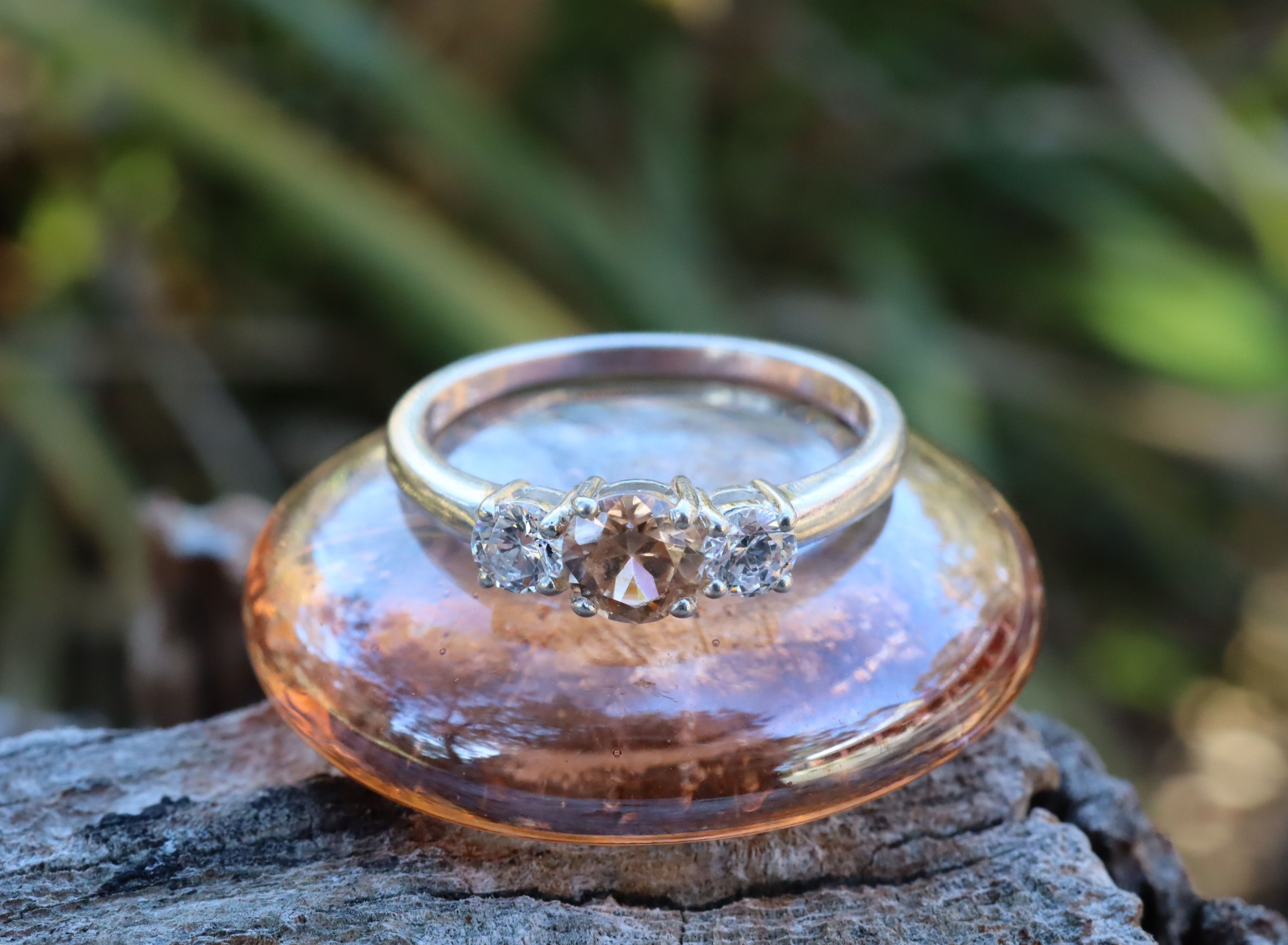 Sterling Silver Trilogy Ring