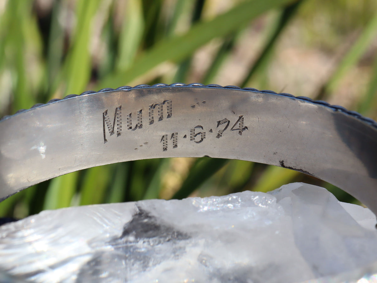Sterling Silver Hinged Bangle by Henry Hyde & Sons c.1920