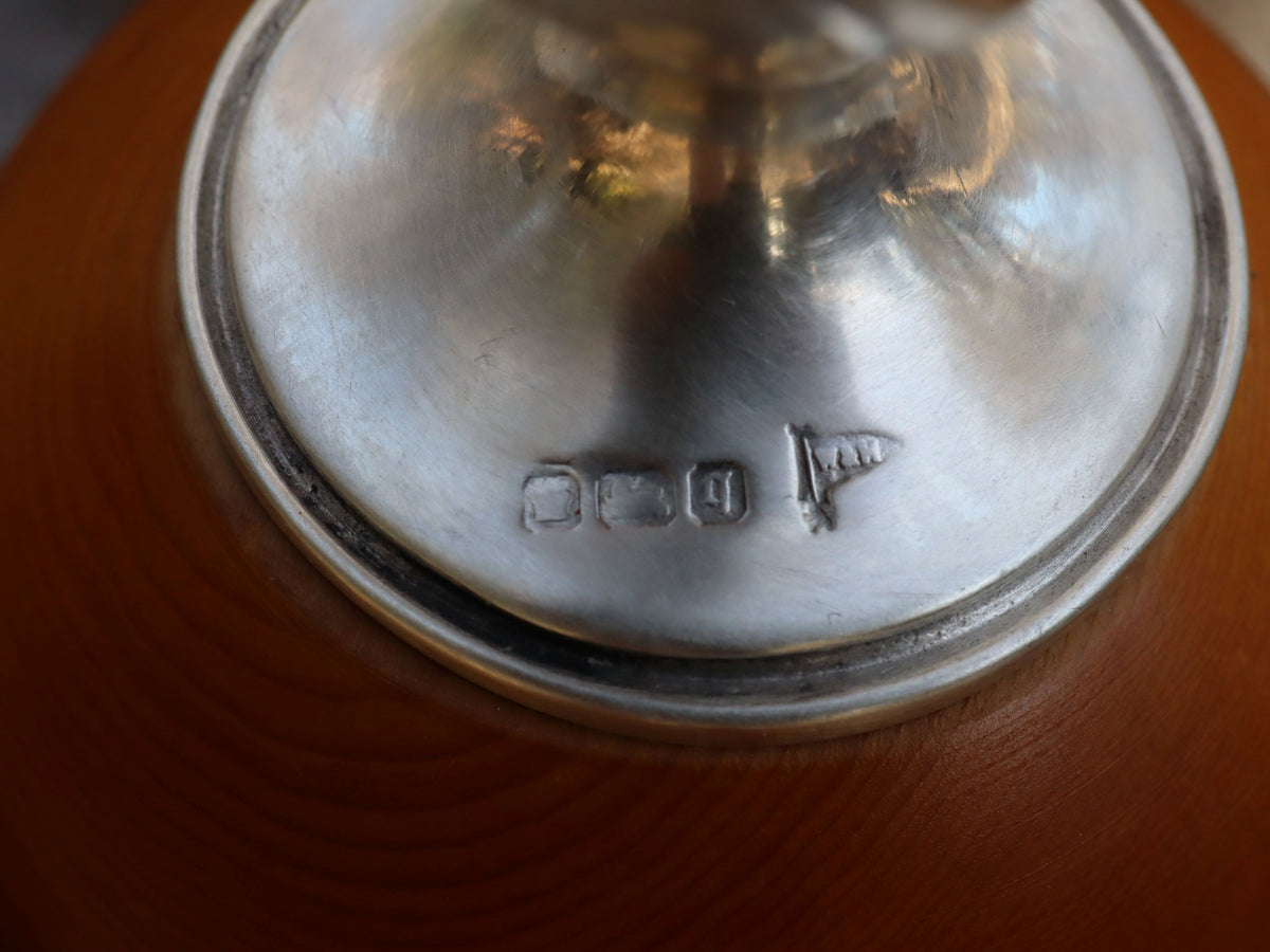 Walker & Hall Sterling Pepper Shaker 1890