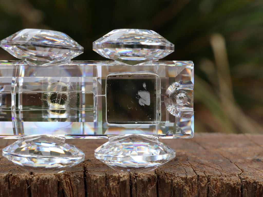 Swarovski Silver Crystal Express Train Set