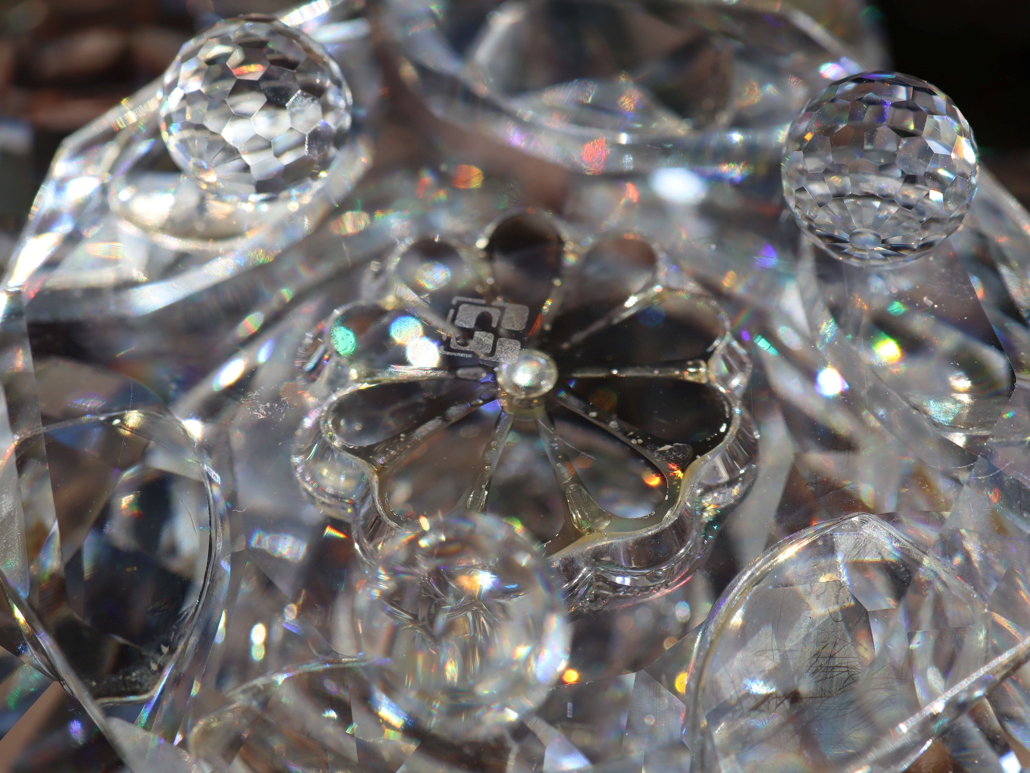 Swarovski Lotus Waterlily Candle Holder