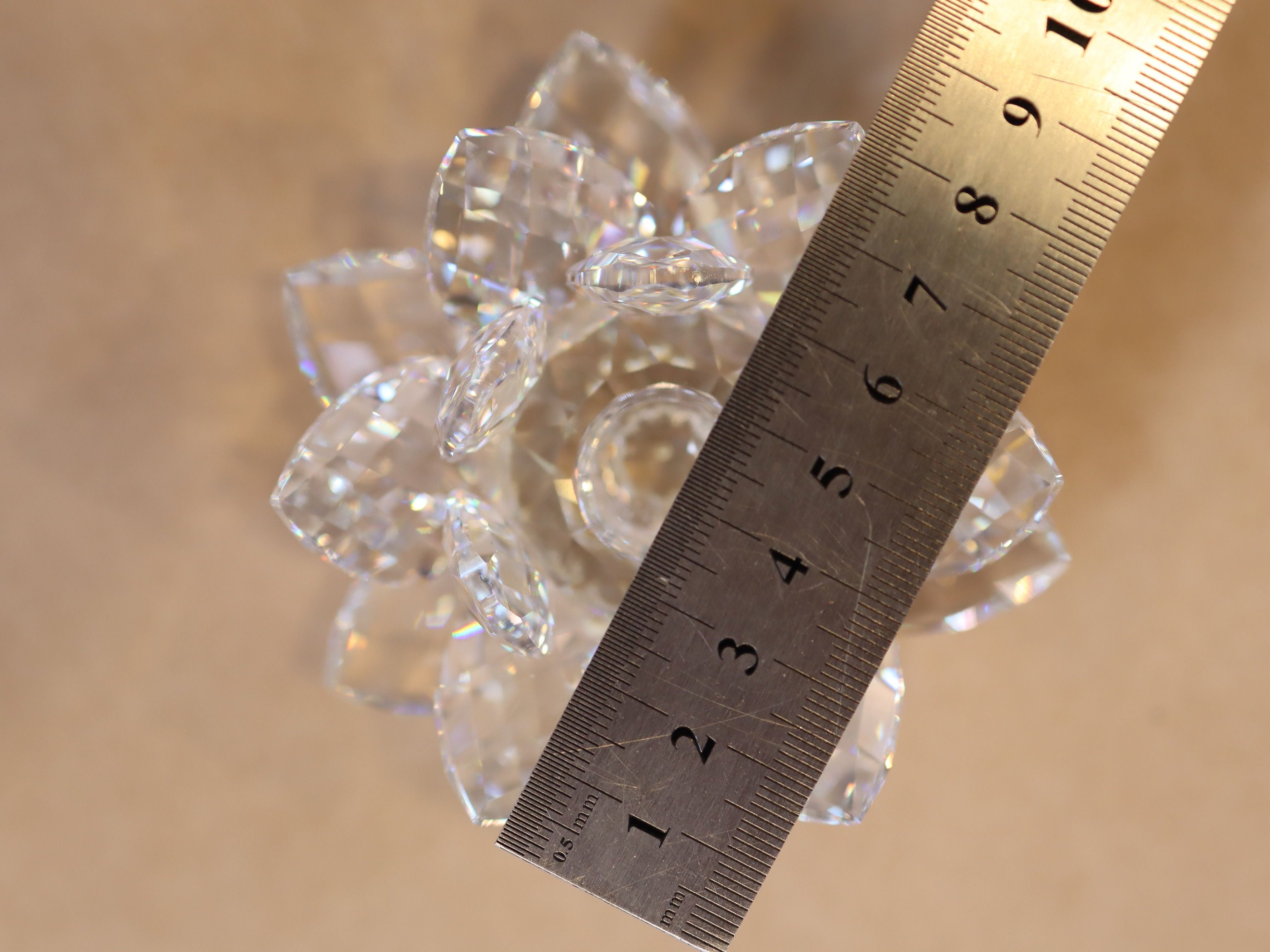 Swarovski Lotus Waterlily Candle Holder