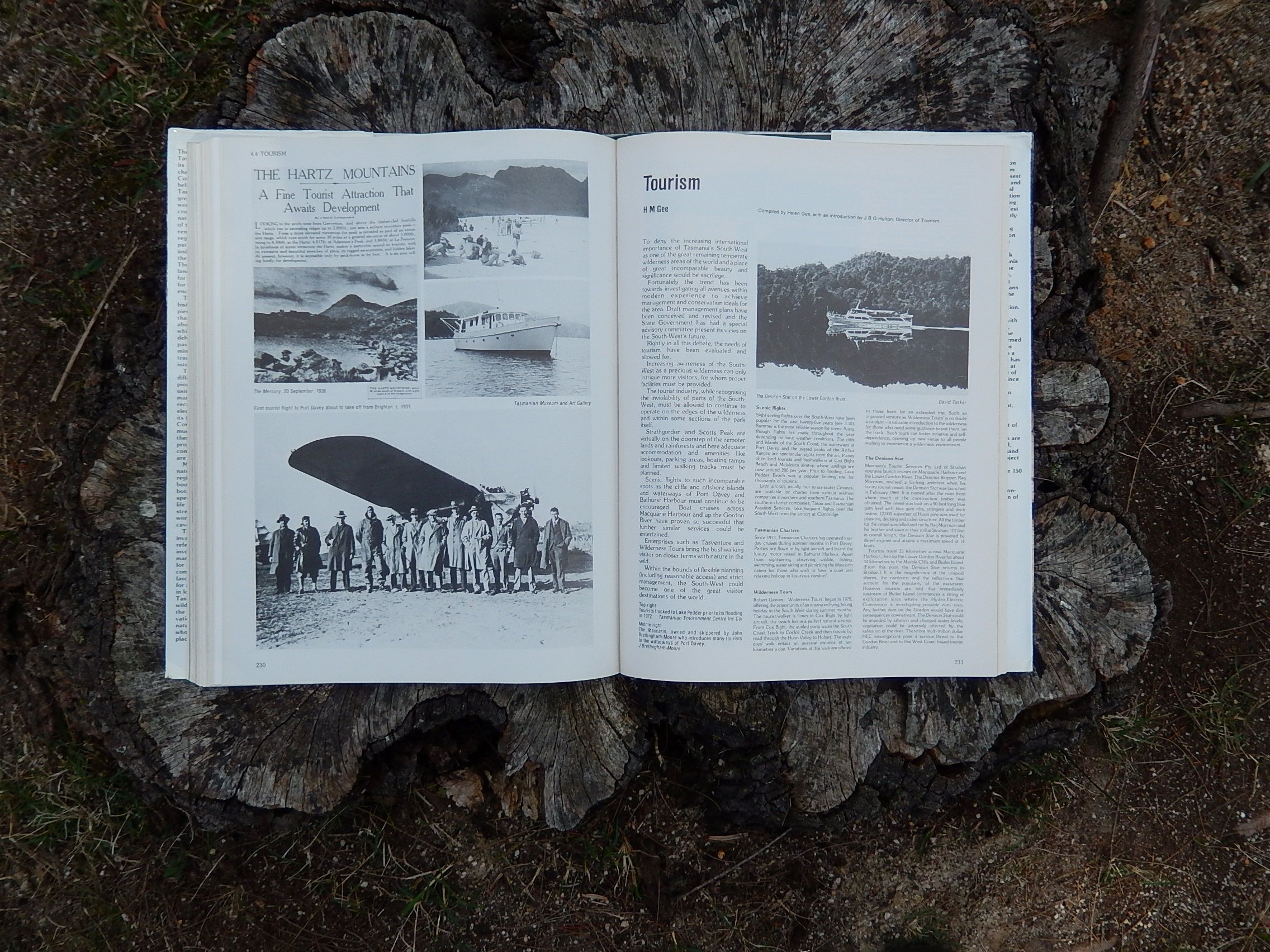 "The South West Book, A Tasmanian Wilderness" Australian Conservation Foundation 1979