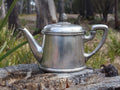 Heavy Silver Plate Teapot from Italian Shipping Company CGA