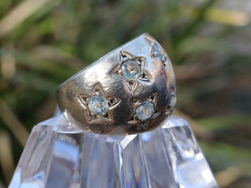 Topaz Dome Ring in Sterling