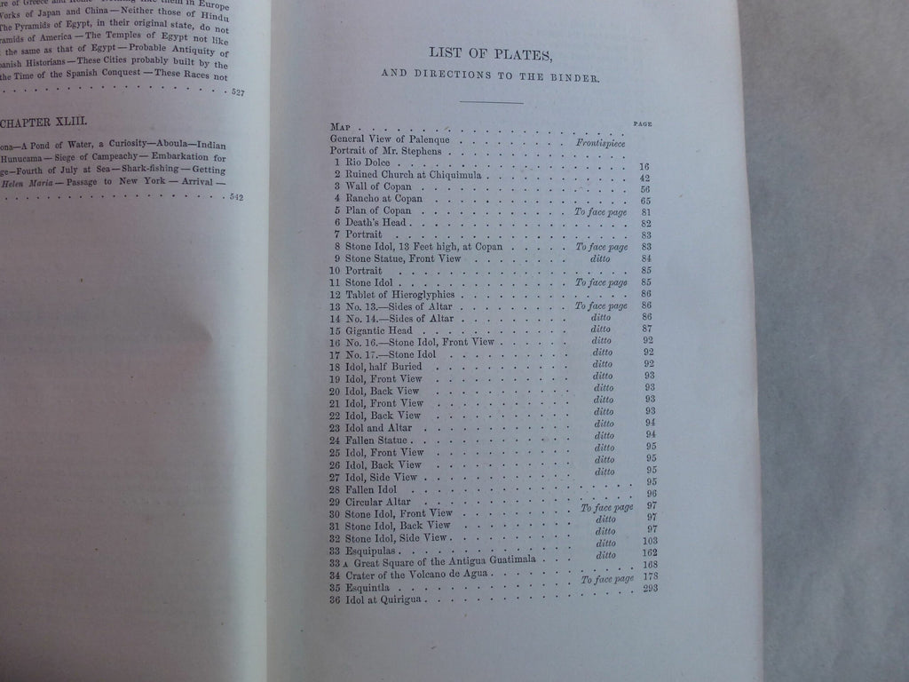 Travels in Central America' by John Lloyd Stephens 1854