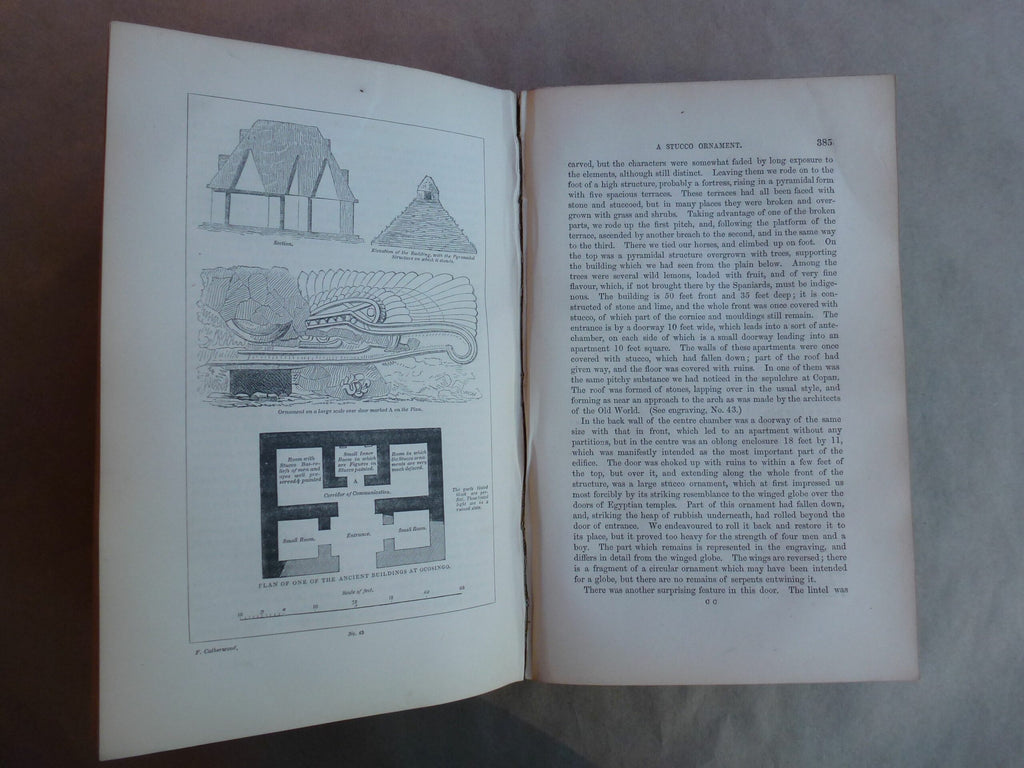 Travels in Central America' by John Lloyd Stephens 1854