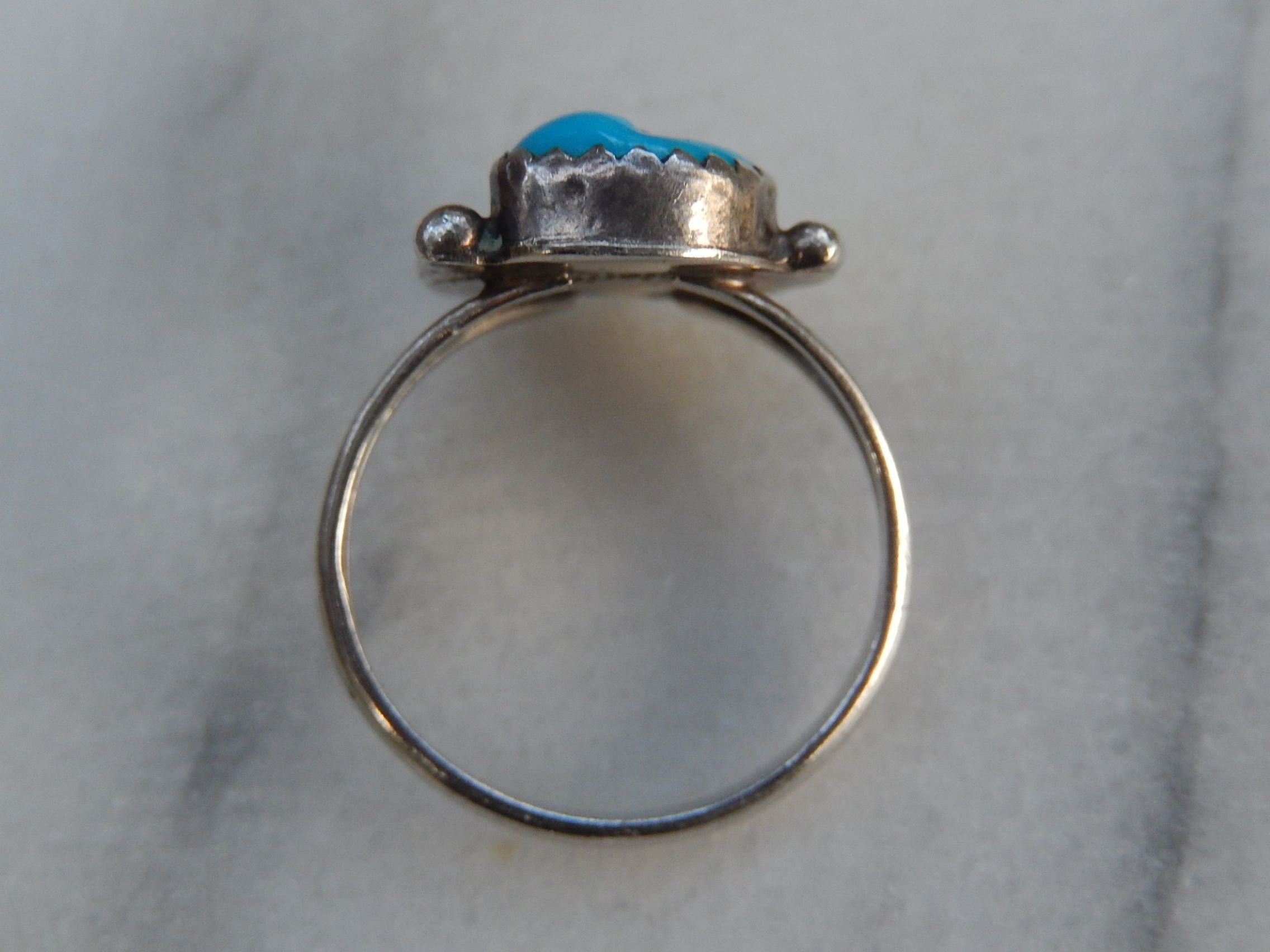 Turquoise Ring in Sterling Silver