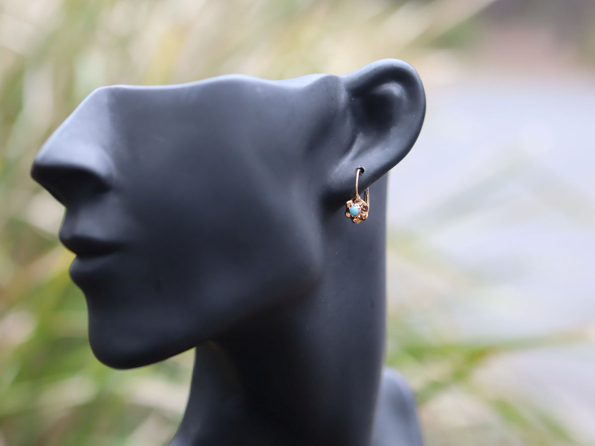 Turquoise in 18ct