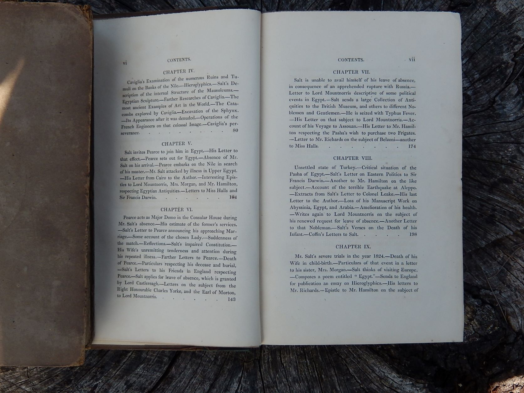 The Life and Correspondence of Henry Salt Consular General in Egypt' London 1834