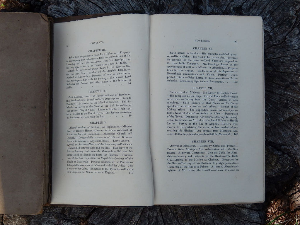 The Life and Correspondence of Henry Salt Consular General in Egypt' London 1834