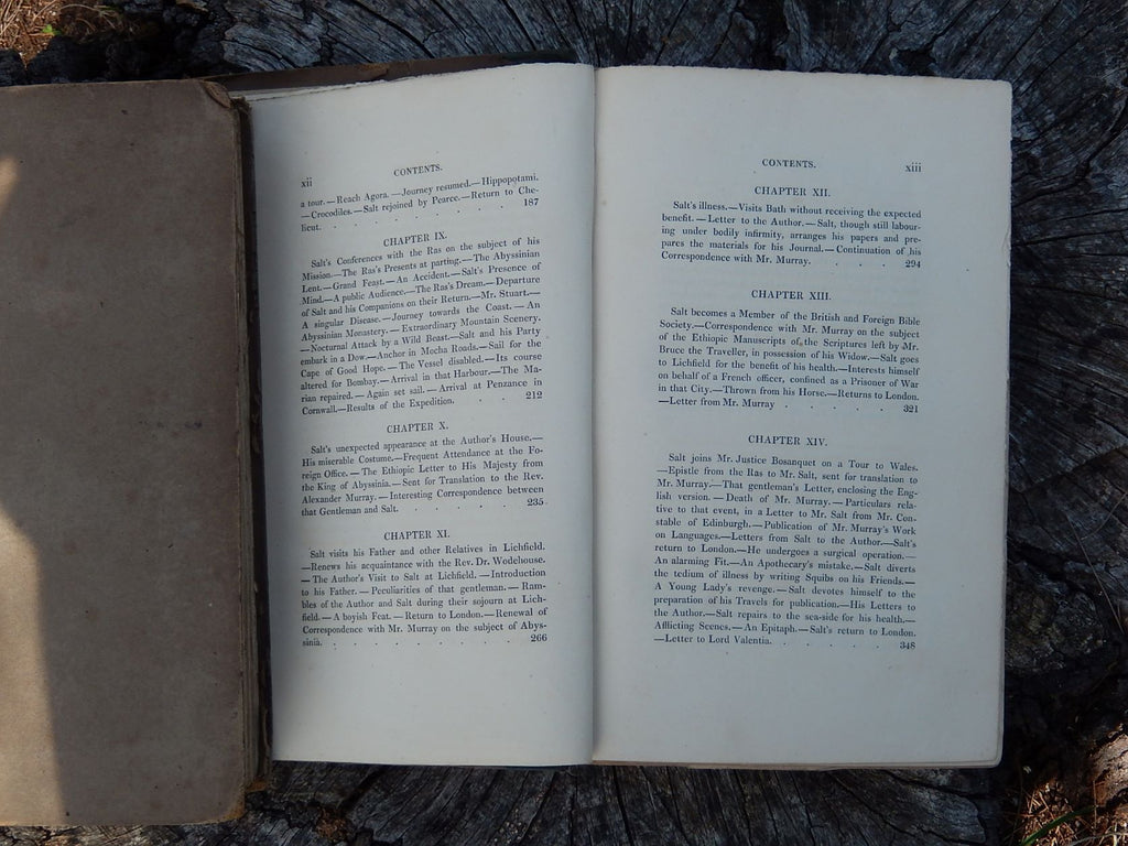 The Life and Correspondence of Henry Salt Consular General in Egypt' London 1834