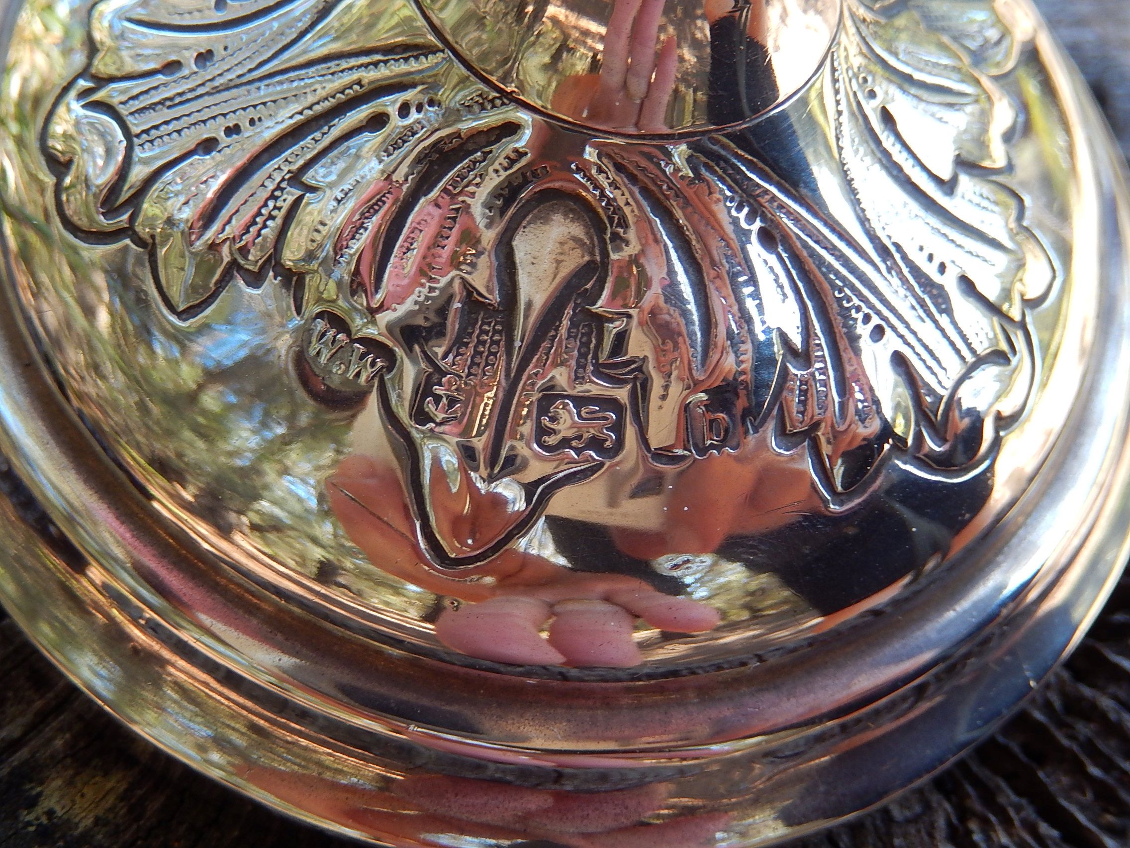 Sterling Silver Vase Birmingham 1901