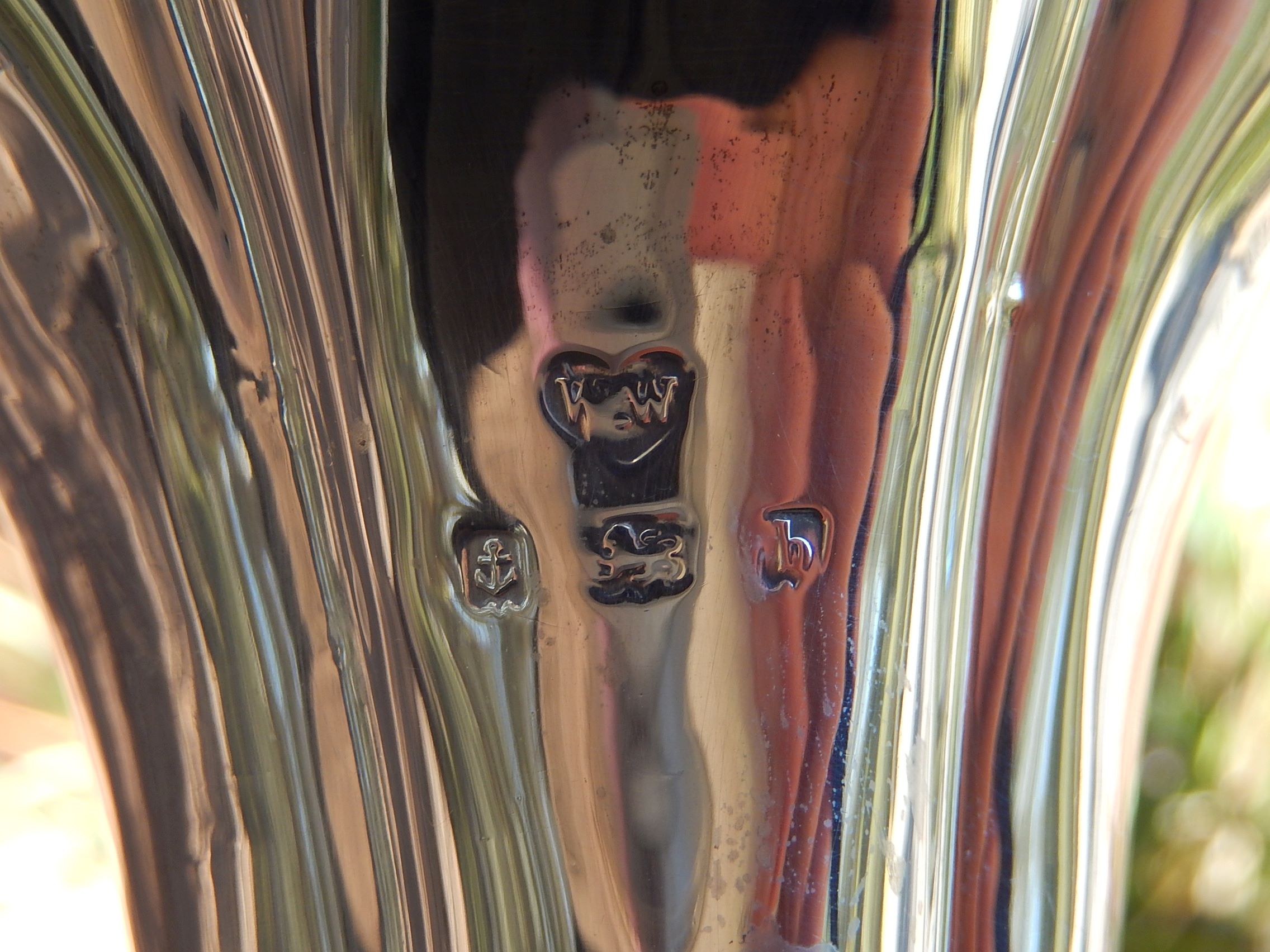Sterling Silver Vase Birmingham 1901