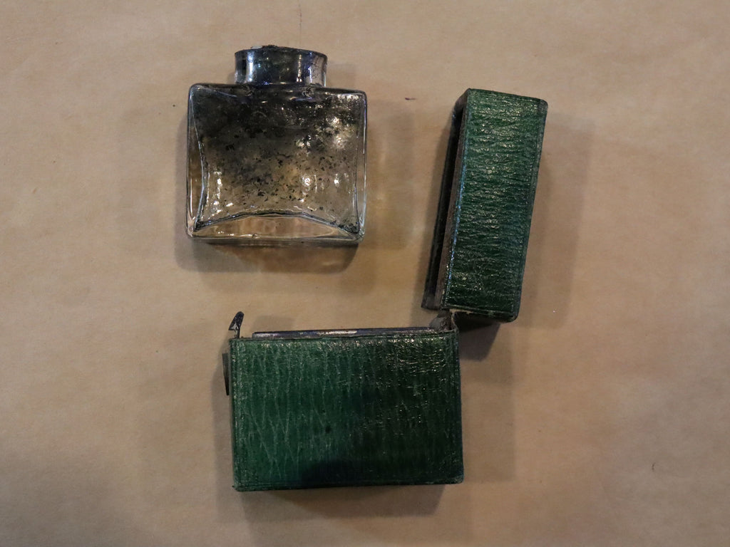 Ink Well and Vesta c.1900