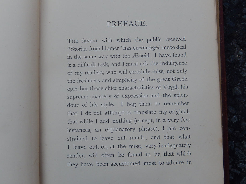 Stories from Virgil' by Rev. A.J. Church 1879