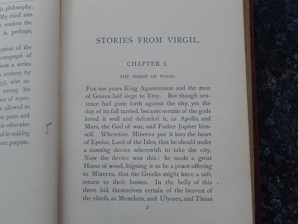 Stories from Virgil' by Rev. A.J. Church 1879