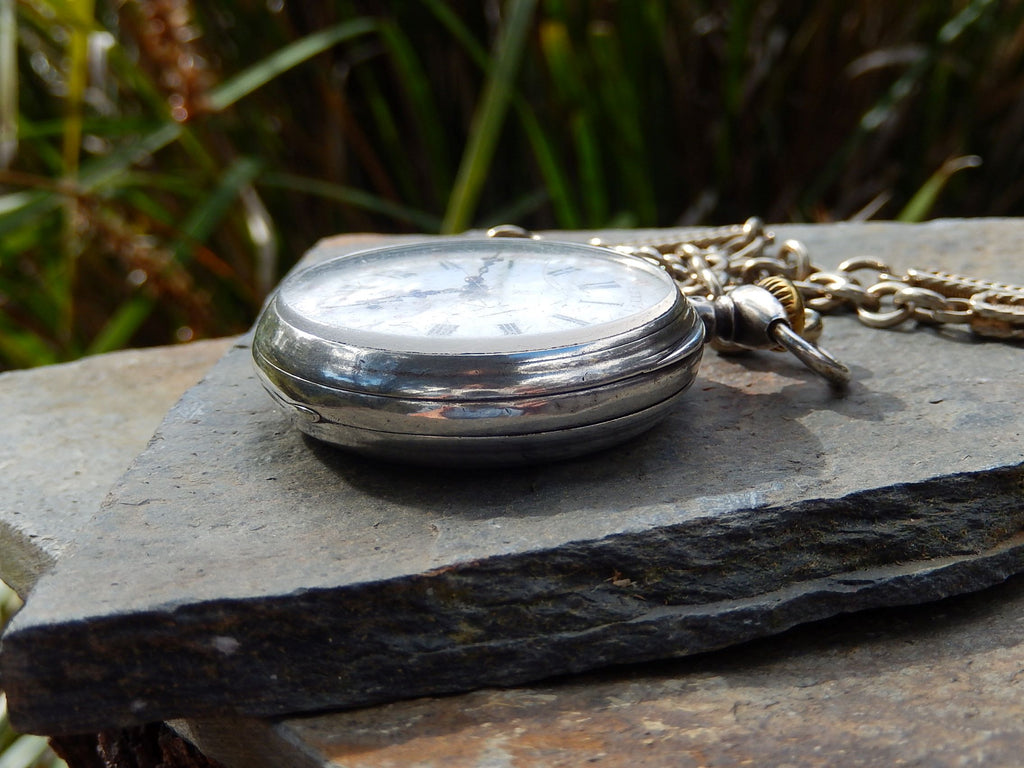 Sterling Pocket Watch France c.1900