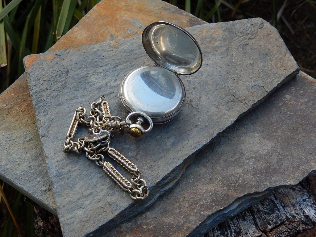 Sterling Pocket Watch France c.1900