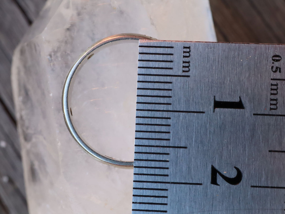 18ct White Gold and Diamond Wedding Ring