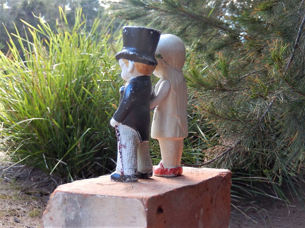 Bride and Groom Figurines c.1930