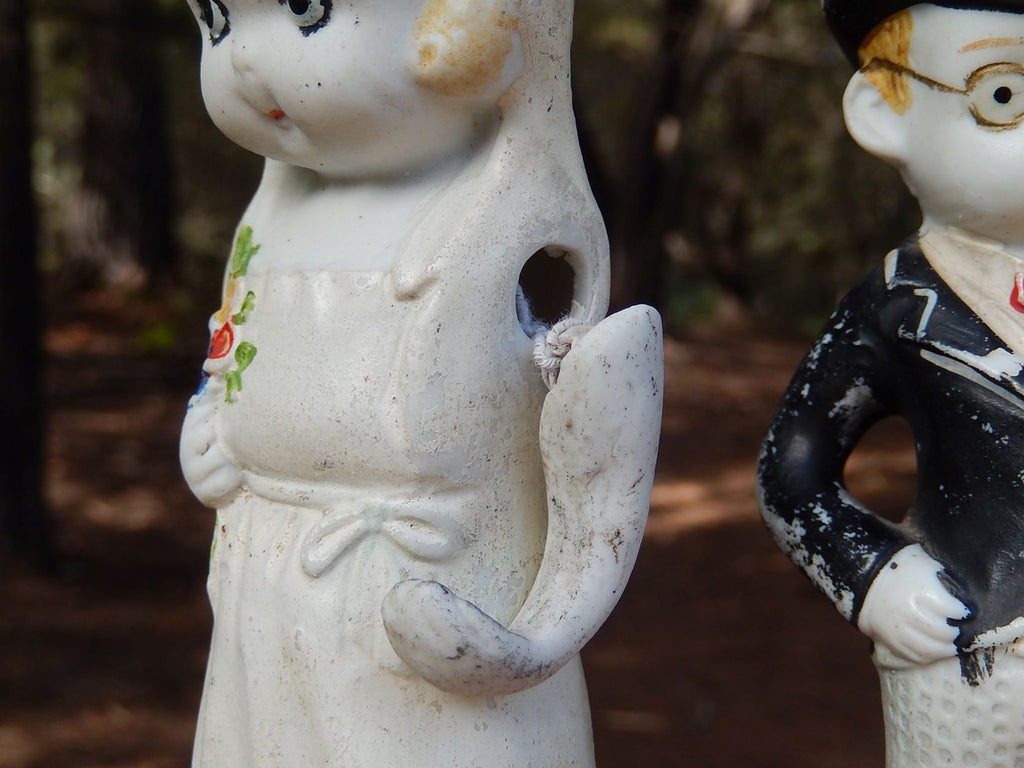 Bride and Groom Figurines c.1930