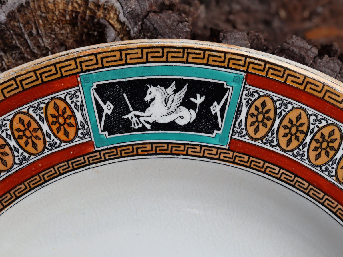 Wedgwood Pompeii Pattern Soup Bowl c.1900