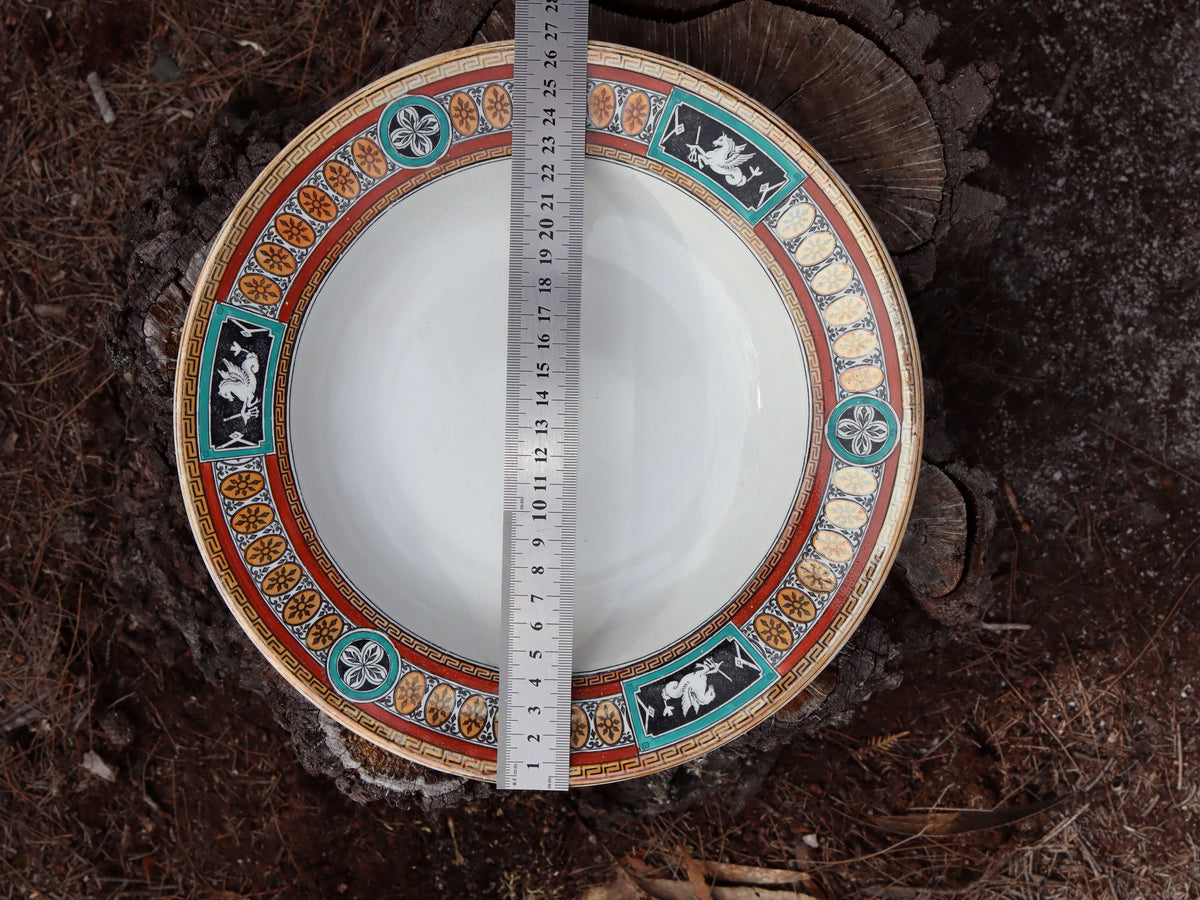 Wedgwood Pompeii Pattern Soup Bowl c.1900
